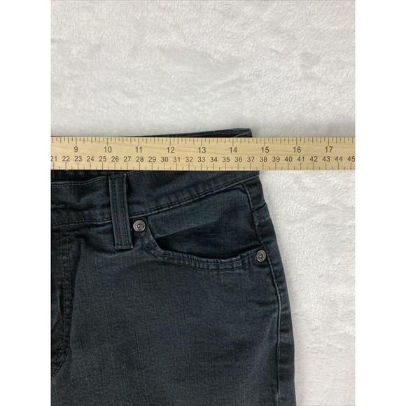 Levi's Boot Cut 512 Perfectly Slimming Womens Jeans Black Size 12 Short - Picture 6 of 16